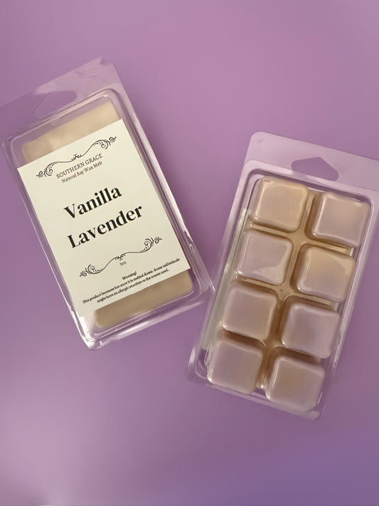Vanilla Lavender Natural Soy Wax Melts